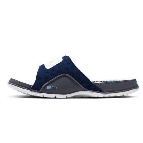 Jordan Hydro 13 Retro Flint Grey Slides